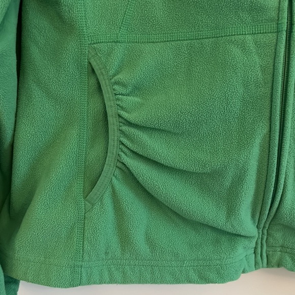 EUC North Face Lightweight Green Fleece - Picture 3 of 6